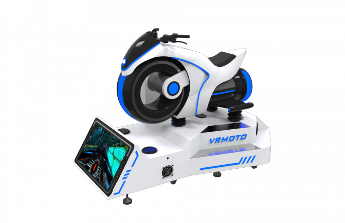 実質のハンドル棒/バーチャル リアリティのオートバイが付いているシミュレーターを運転するカード式VR 0