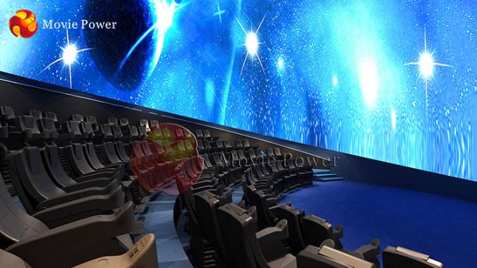 全くImmersiveのドームの映画館5.1の可聴周波4D動きの映画館 0