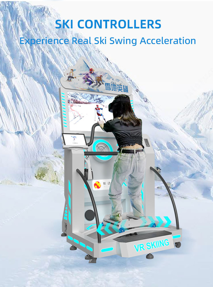 室内スキーシミュレーター スノーボードシミュレーター 9d バーチャルリアリティ VRシミュレーター マシン アミューズメントパーク設備 3